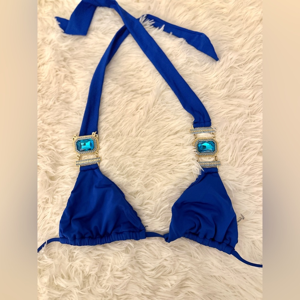 Beach Bunny | Blue Bikini Top